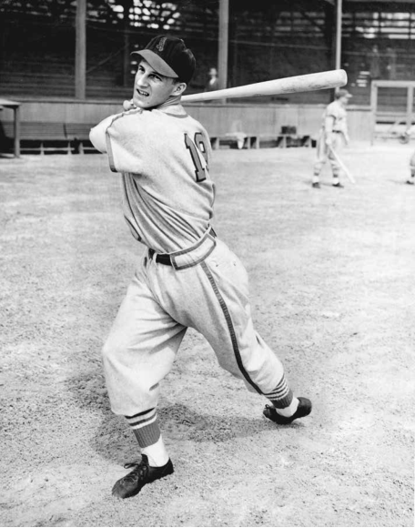 STAN MUSIAL St. Louis Cardinals 1940's Majestic Cooperstown