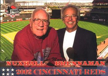 March 31, 2008: On this date in Reds history, on Opening Day, in memory of  Joe Nuxhall, all Reds players and coaches wore jerseys with Nuxhall's name  and number on the backs