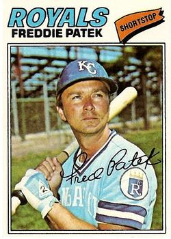 FREDDIE PATEK Kansas City Royals 1978 Majestic Cooperstown