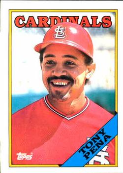  1990 Score Baseball #122 Tony Pena St. Louis Cardinals