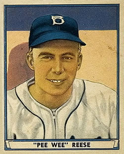 June 1, 1940: Pee Wee Reese gets beaned by Cubs, leading to