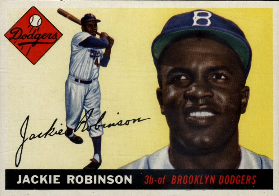 robinson dodgers 1955