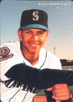 Alex Rodriguez of the Seattle Mariners at Anaheim Stadium in