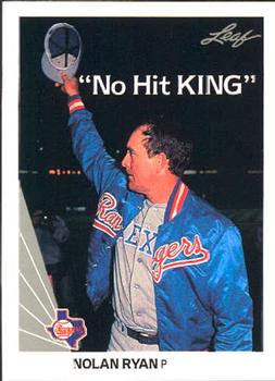 Career in a Year Photos 1991: Nolan Ryan's 7th career no-hitter