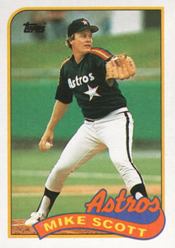 Mike Scott - Houston Astros (MLB Baseball Card) 1988 Topps Big