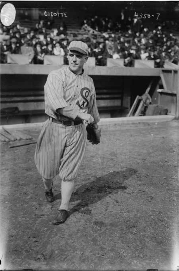 April 14, 1917: White Sox ace Eddie Cicotte hurls no-hitter at