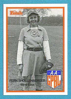 1945 DOTTIE SCHROEDER KENOSHA COMETS BASEBALL PHOTO WI