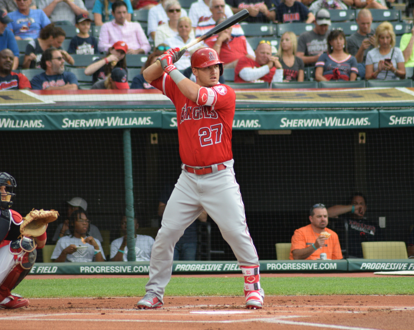 Mike Trout's First Game-Used MLB Bat Sells for Almost $60,000