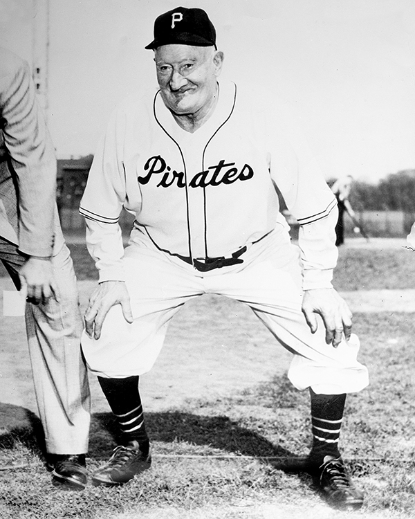 Happy birthday today to the legendary Honus Wagner, born today in 1874.  Seen here as a coach for his beloved …