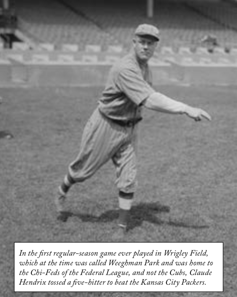 Baseball In Pics on X: First game at Wrigley Field, 1914   / X