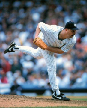 David Wells Wears Babe Ruth Cap In Game At Yankee Stadium! 