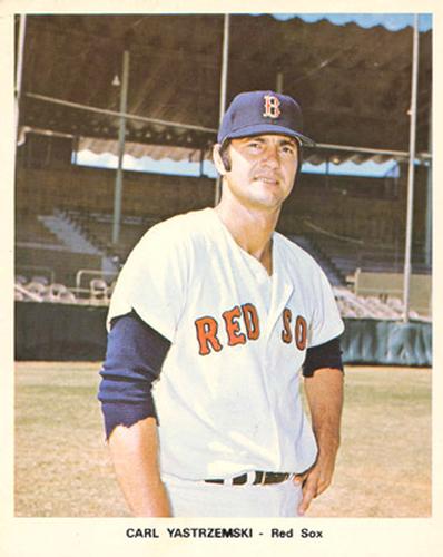 Yaz to Yaz: Mike and Carl Yastrzemski share a moment in the spotlight