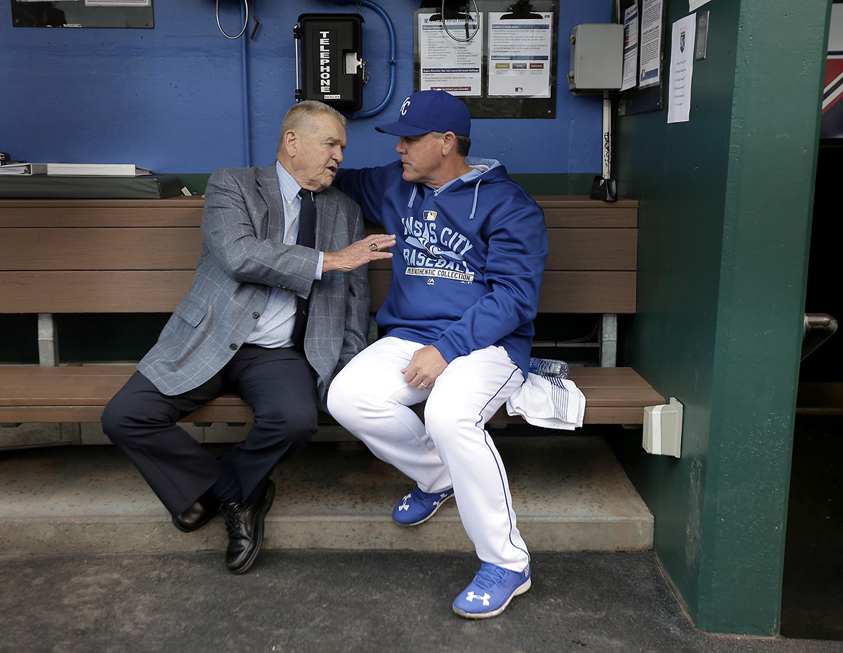 Ned Yost and Whitey Herzog