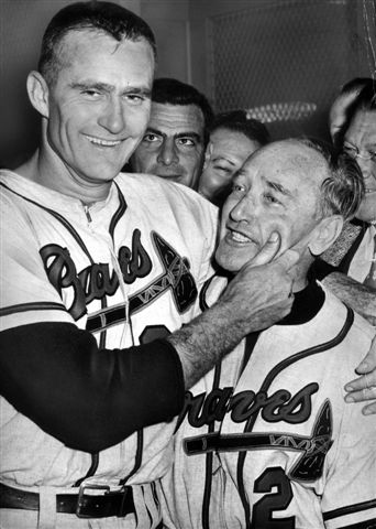 1957 World Series Game three Lew Burdette beats the Yankees - This