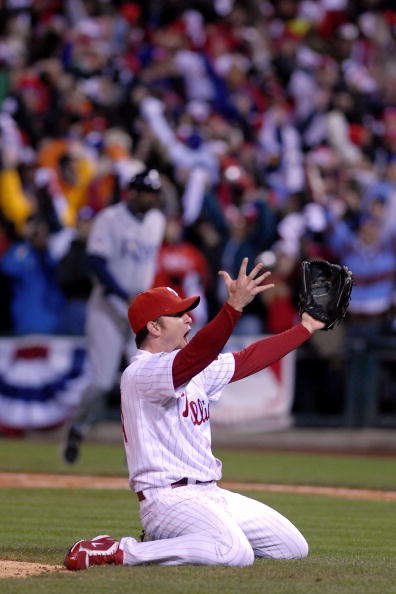 Brad Lidge 2008 Philadelphia Phillies World Series Home & Road