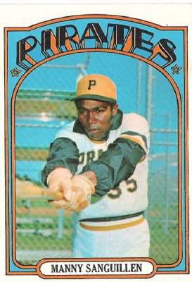 On April 6, 1973, we retired Roberto - Pittsburgh Pirates