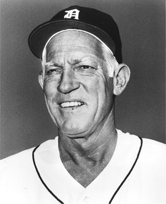 Sparky Anderson, former Detroit Tigers and Cincinnati Reds Hall-of