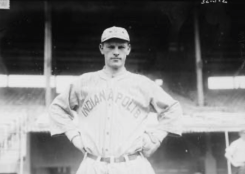 Ty Cobb and 'Shoeless' Joe Jackson, American baseball players Solid-Faced  Canvas Print