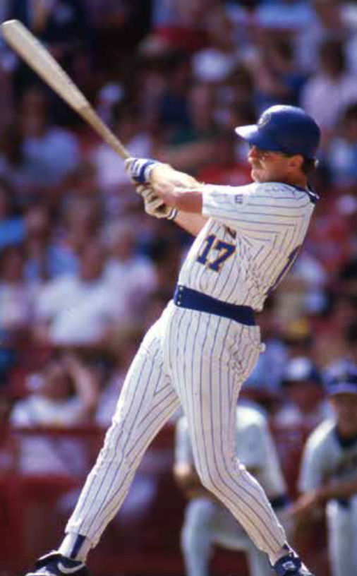 Jim Gantner had a .274 batting average in 17 seasons with the Brewers