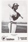 Gene Richards of the San Diego Padres bats against the Pittsburgh News  Photo - Getty Images