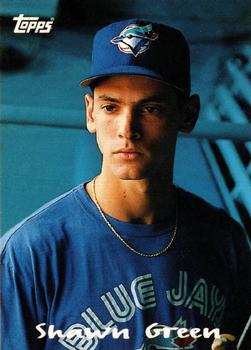 Shawn Green autographed Baseball Card (Toronto Blue Jays) 1994
