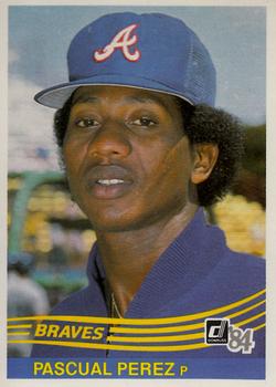 1982 Atlanta Braves Rick Mahler Police Card
