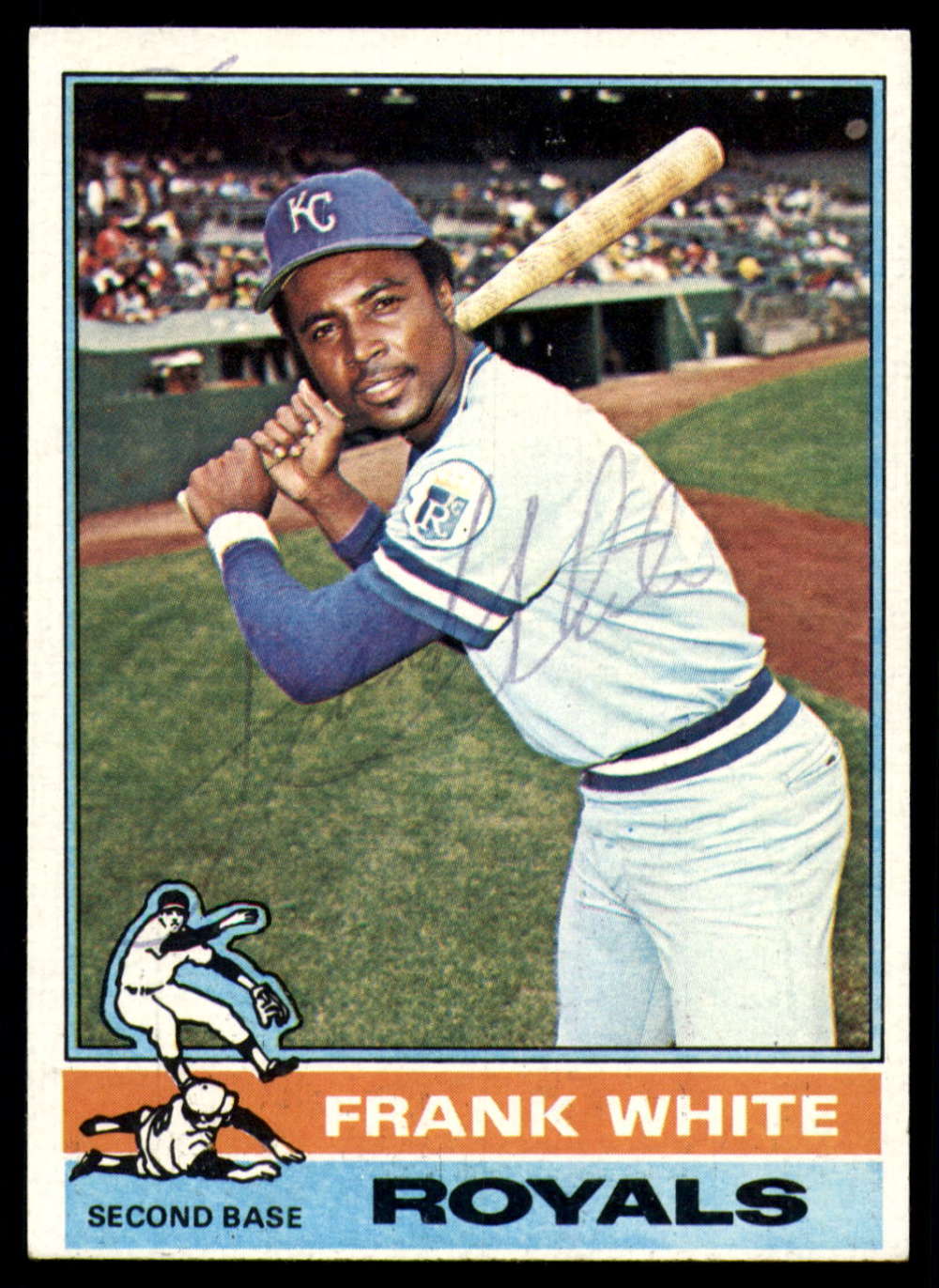 Frank White 1985 Kansas City Royals Cooperstown Home Throwback MLB
