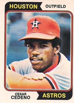 Cesar Cedeno - Houston Astros  Astros baseball, Houston astros baseball,  Mlb uniforms