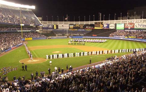 September 25, 2001: Yankees return to Yankee Stadium after 9/11