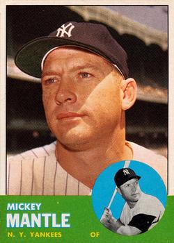 Mickey Mantle 1967 Topps No. 6 5 X 7 Poster 