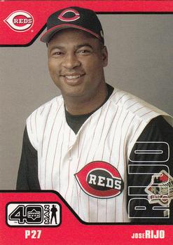 August 17, 2001: José Rijo returns to the Reds – Society for American  Baseball Research