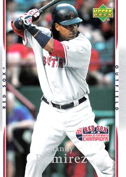 Curt Schilling baseball card (Boston Red Sox) 2007 Upper Deck