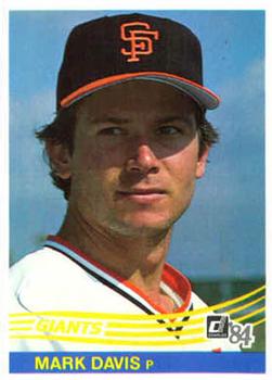  1989 Topps # 59 Mark Davis San Diego Padres (Baseball