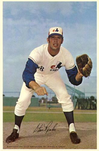 Pitcher Steve Rogers of the Montreal Expos pitches against the