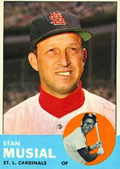 September 25, 1963: Stan Musial plays his last road game at