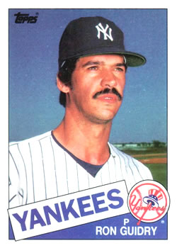 June 22, 1985: Yankees' Ron Guidry stifles Detroit on national TV for final  career shutout – Society for American Baseball Research