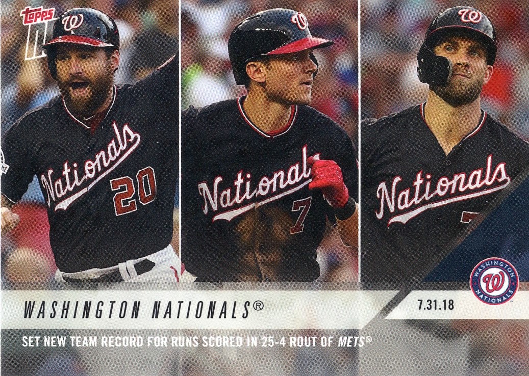 Washington Nationals' 4th of July lineup for 2nd of 3 with New York Mets in  D.C. - Federal Baseball