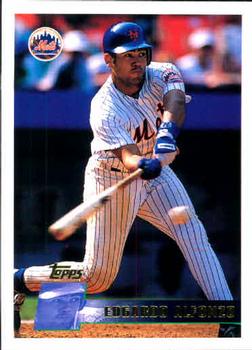 Edgardo Alfonzo Signed Photograph, New York Mets, 1990s