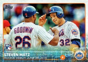  2017 Topps Chrome #110 Steven Matz New York Mets