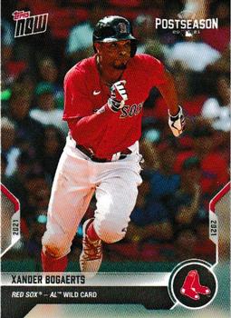  Xander Bogaerts Baseball Cards (5) ASSORTED Boston Red