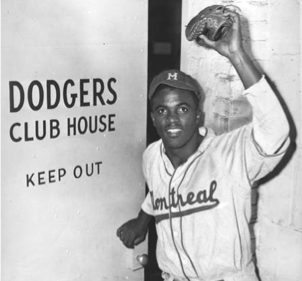 April 10, 1947 Jackie Robinson, Brooklyn Dodgers Uniform for the