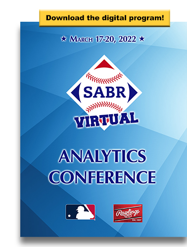 Download the 2022 SABR Virtual Analytics Conference digital program