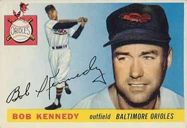 1954 Bob Kennedy Game Worn Baltimore Orioles Jersey--Birth of a