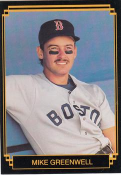 MLB Mike Greenwell Baseball Trading Cards