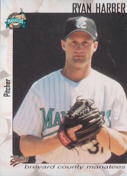 1999 Brevard County Manatees pocket schedule -- Florida Marlins Spring  Training