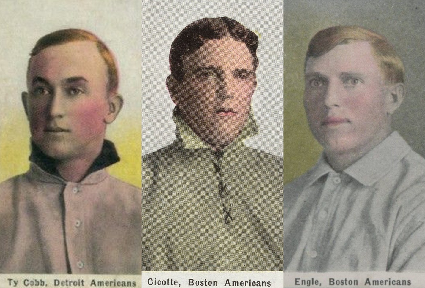 These four men pinch-hit for Ty Cobb - Vintage Detroit Collection