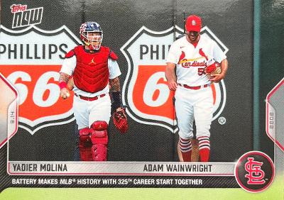 September 14, 2022: Cardinals' Yadier Molina, Adam Wainwright set record as  batterymates – Society for American Baseball Research